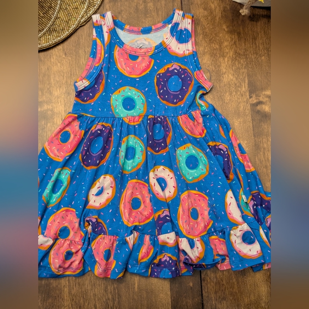Snuggle Bums Baking Spirit Donut Bamboo Dress/ 12-18 Months